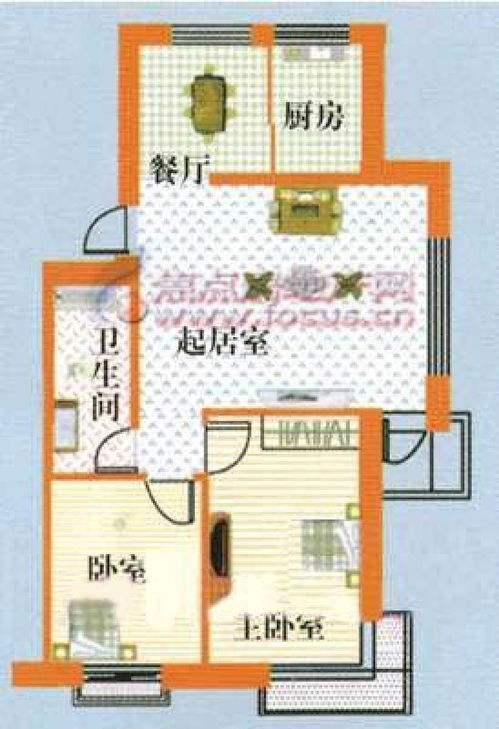 億海盛都億海盛都2室 2廳 1衛 77.56平方米 億海盛都戶型圖
